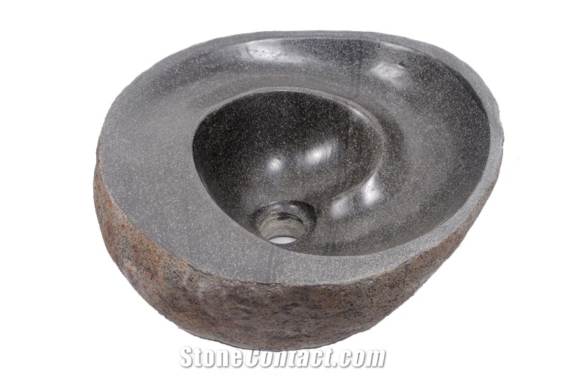 River Stone Basin,Sink, Wash Basins, Vessel Sinks