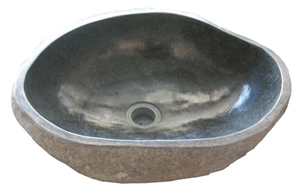 River Stone Basin,Sink, Wash Basins, Vessel Sinks