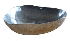 River Stone Basin,Sink, Wash Basins, Vessel Sinks