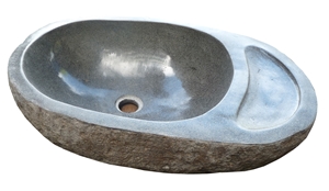 River Stone Basin,Sink, Wash Basins, Vessel Sinks
