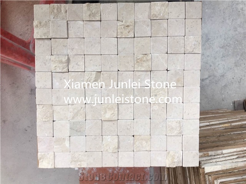 Marble Mosaic/Bathroom Mosaic/Beige Marble