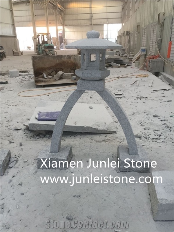 Stone Lamp/White Granite/Yellow Granite Lantern