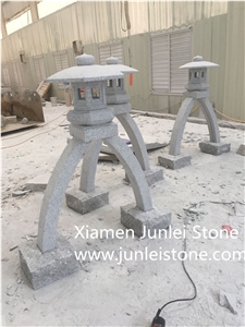Stone Lamp/White Granite/Yellow Granite Lantern