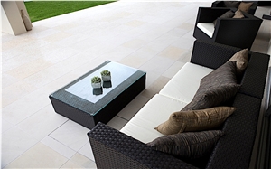 Himalayan White Sandstone Floor Tiles