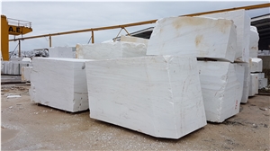 Oceanic White Marble Block, Greece White Marble