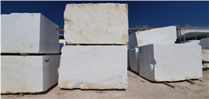 Oceanic White Marble Block, Greece White Marble