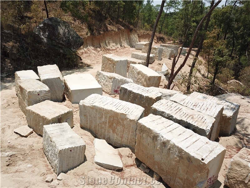 Providencia White Granite Block