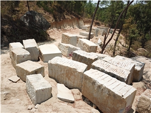 Providencia White Granite Block