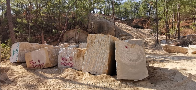 Providencia White Granite Block