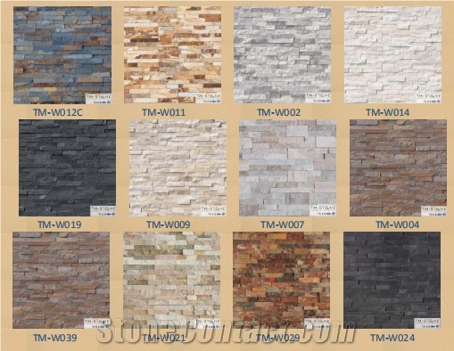 China Stone Supplier Stone Veneer Slate Wall Tiles