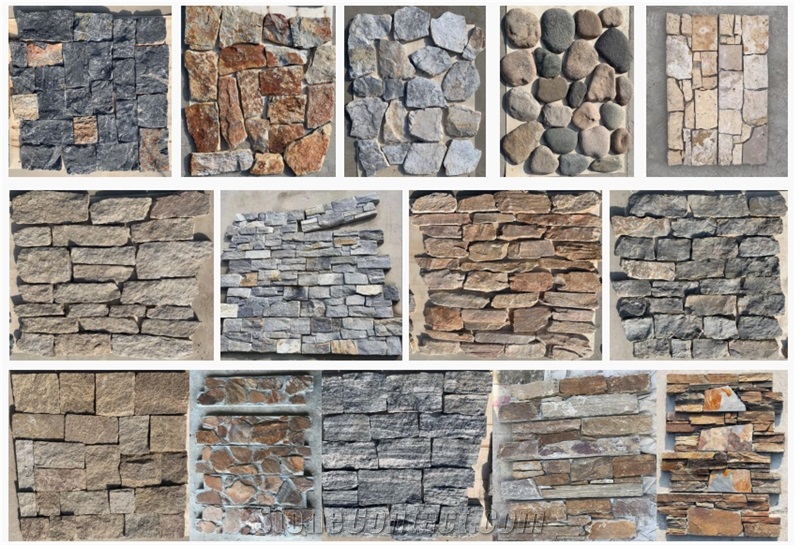 China Stone Supplier Stone Veneer Slate Wall Tiles
