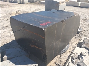 Black Aziza Marble Block