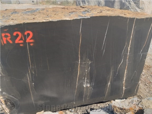 Black Aziza Marble Block