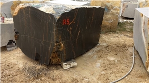 Black Aziza Marble Block
