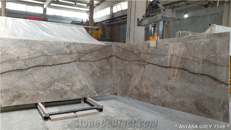Astana Grey Marble Slabs