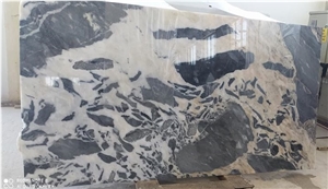 Grey Snowdrop Marble Slabs