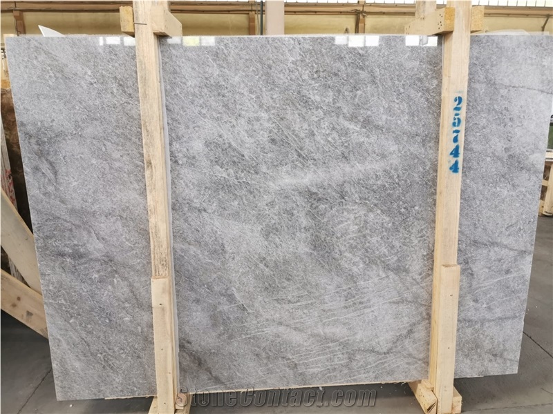 Silver Grey Marble Slabs