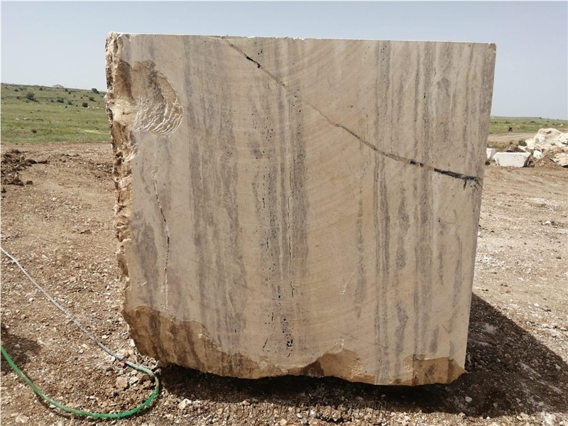 Travertino Romano Silver Blocks