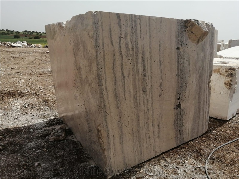 Travertino Romano Silver Blocks