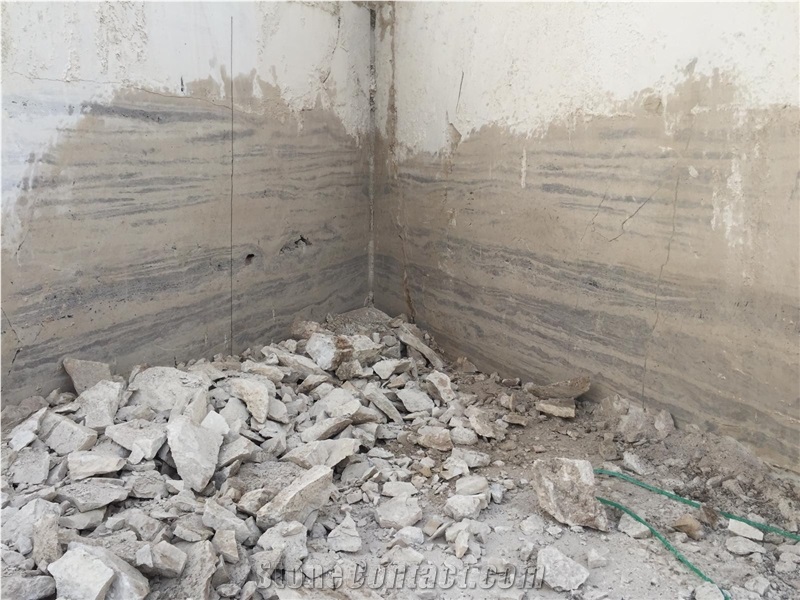 Travertino Romano Silver Blocks