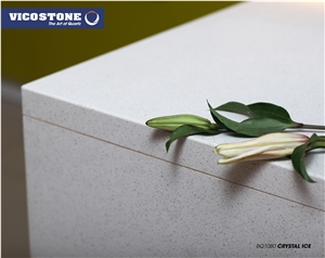 Quartz Countertop Vicostone Bq1080 Crystal Ice