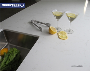 Quartz Countertop Vicostone Bq8220 Carrara