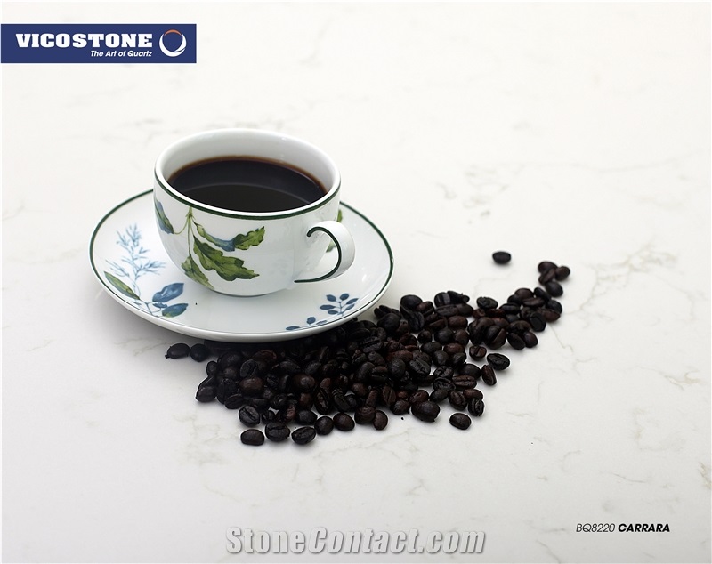 Quartz Countertop Vicostone Bq8220 Carrara