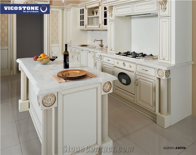Quartz Countertop Vicostone Bq8583 Akoya