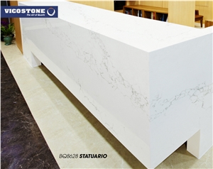 Quartz Countertop Vicostone Bq8628 Statuario