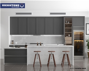 Quartz Countertop Vicostone Bq8870 Olympus White Quartz Countertop Vicostone Bq8870 Olympus White