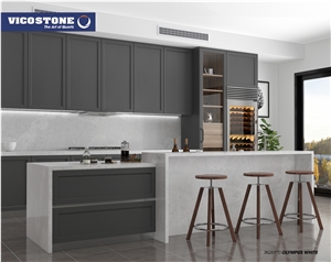 Quartz Countertop Vicostone Bq8870 Olympus White