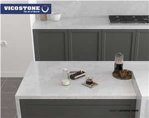 Quartz Countertop Vicostone Bq8870 Olympus White
