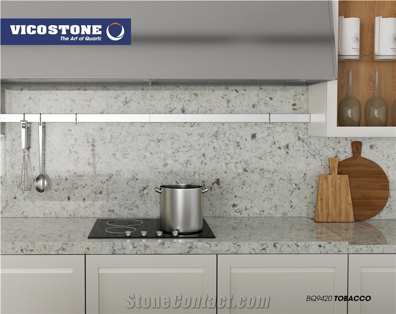 Quartz Countertop Vicostone Bq9420 Tobacco