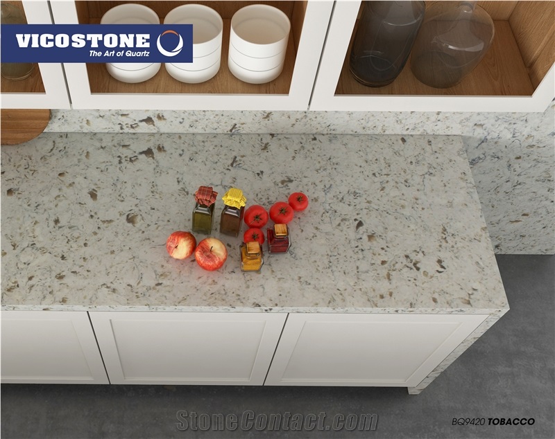 Quartz Countertop Vicostone Bq9420 Tobacco
