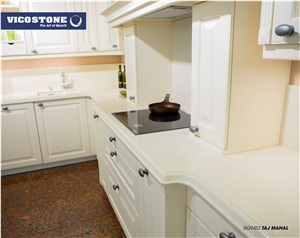 Quartz Countertop Vicostone Bq9453 Taj Mahal