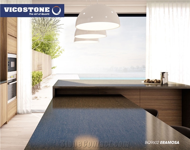 Quartz Countertop Vicostone Bq9602 Eramosa