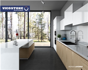 Quartz Countertop Vicostone Bq9606 Avorio