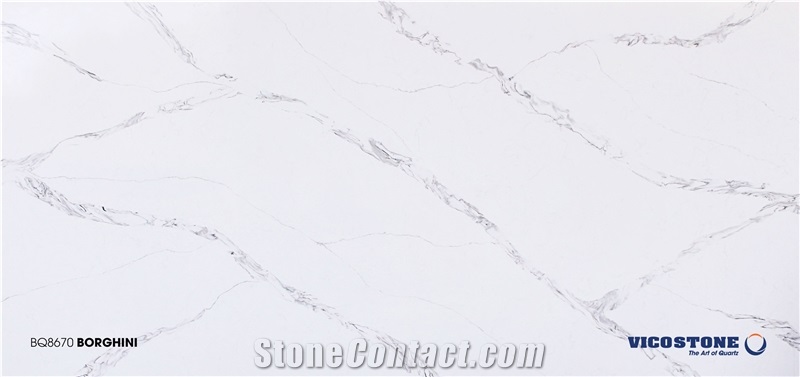 Vicostone Bq8670 Borghini Quartz Countertop