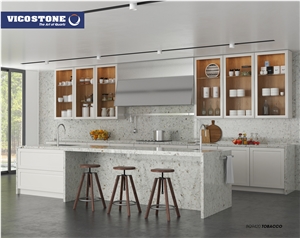 Vicostone Bq9420 Tobacco Quartz Kitchen Countertop Vicostone Bq9420 Tobacco Quartz Kitchen Countertop