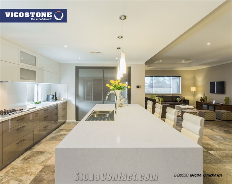 White Carrara Vicostone Bq8530 Gioia Carrara