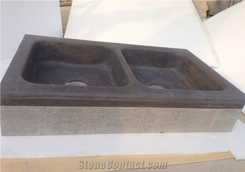 Blue Limestone Natural Rectangular Sinks and Basin