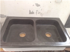 Blue Limestone Natural Rectangular Sinks and Basin