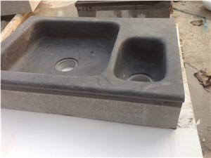 Blue Limestone Natural Rectangular Sinks and Basin