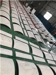 Arc Marble Panel for Hollow Column