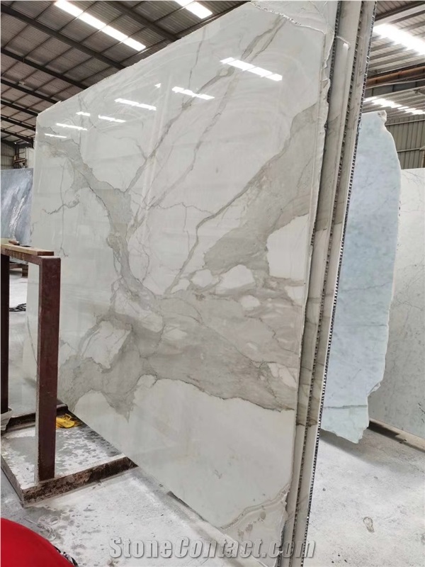 Calacatta Marble Composite with Aluminum Panel