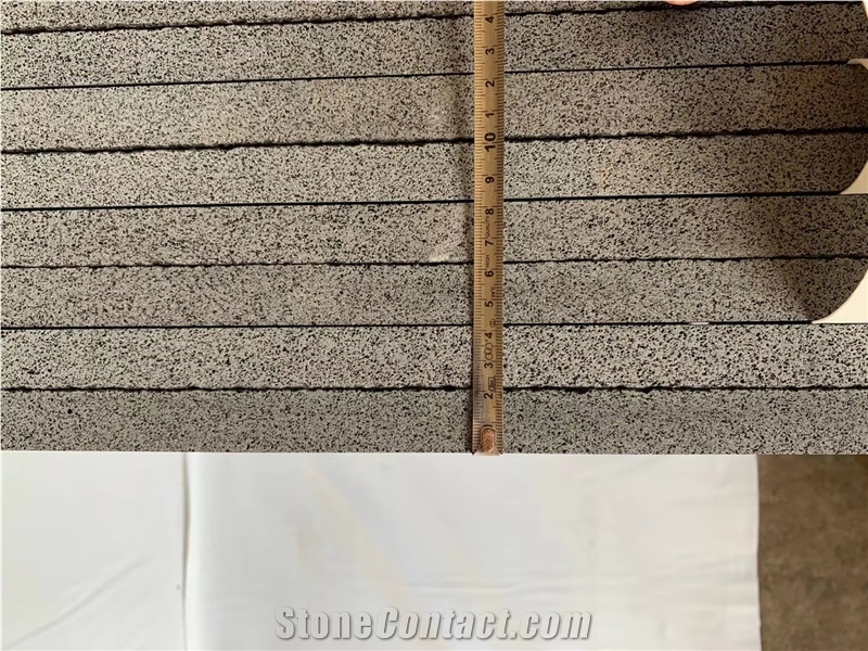 China Hainan Black Basalt Honed Tiles