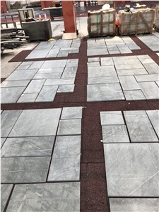 China Sliver Tassel Grey Granite Tiles 20mm