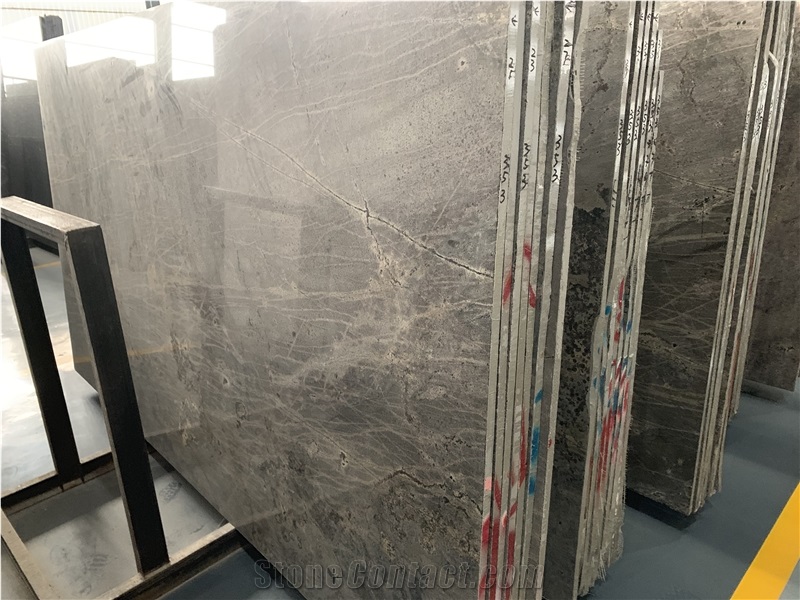 China Sliver Tassel Grey Granite Tiles 20mm