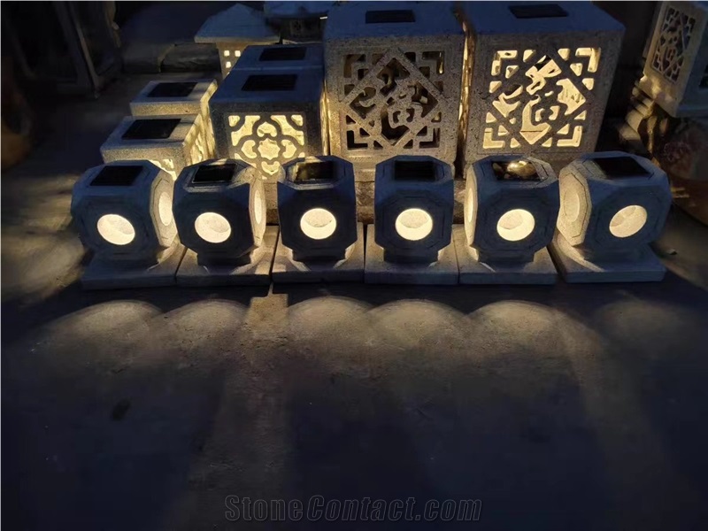 G635 Granite Garden Stone Lanterns