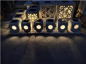 G635 Granite Garden Stone Lanterns